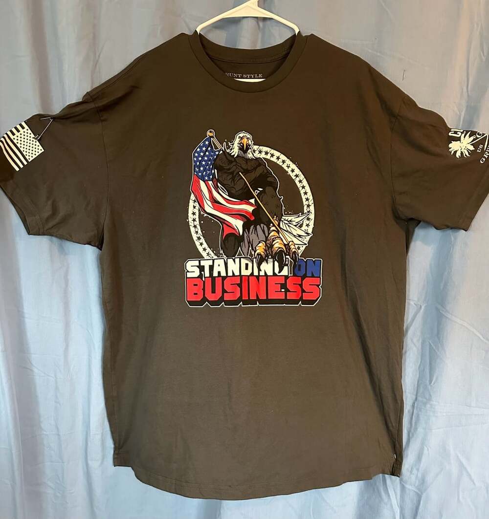 Grunt Style Standing On Business T-Shirt Size 3XL